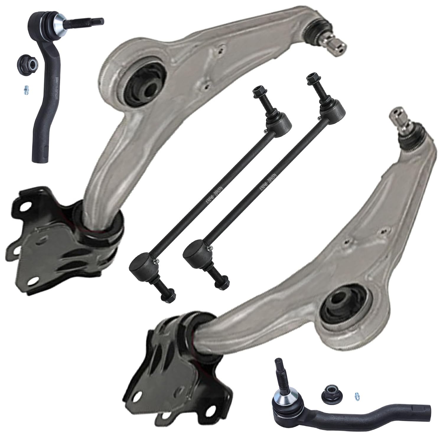 Detroit Axle - Front End Suspension Kit for Ford 15-21 Edge 16-18