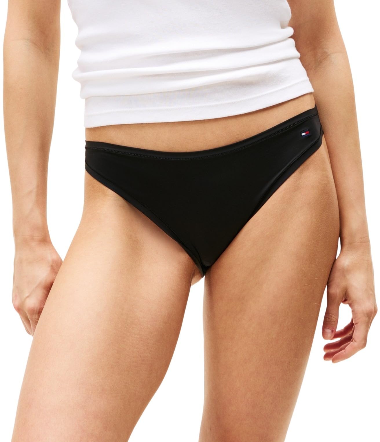 Tommy Hilfiger Women BIKINI UW0UW06047 Coordinate Brief, Black, XS