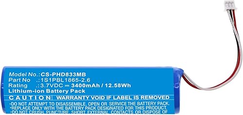Miniatura 3 de Batería para Philips Avent SCD831 SCD831/26 SCD833 SCD833/26 SCD835 SCD835/26 1S1PBL1865-2.6