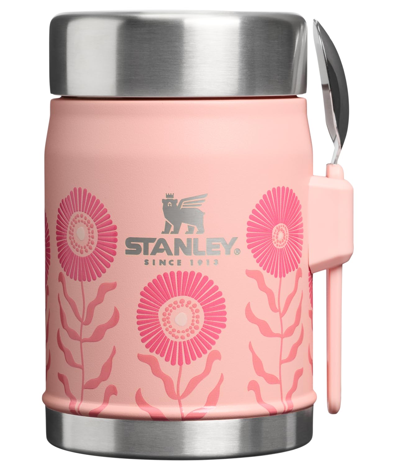 STANLEY Classic Food Jar and Spork 14 oz | Vacuum Insulated Food Container | Wide Mouth S…