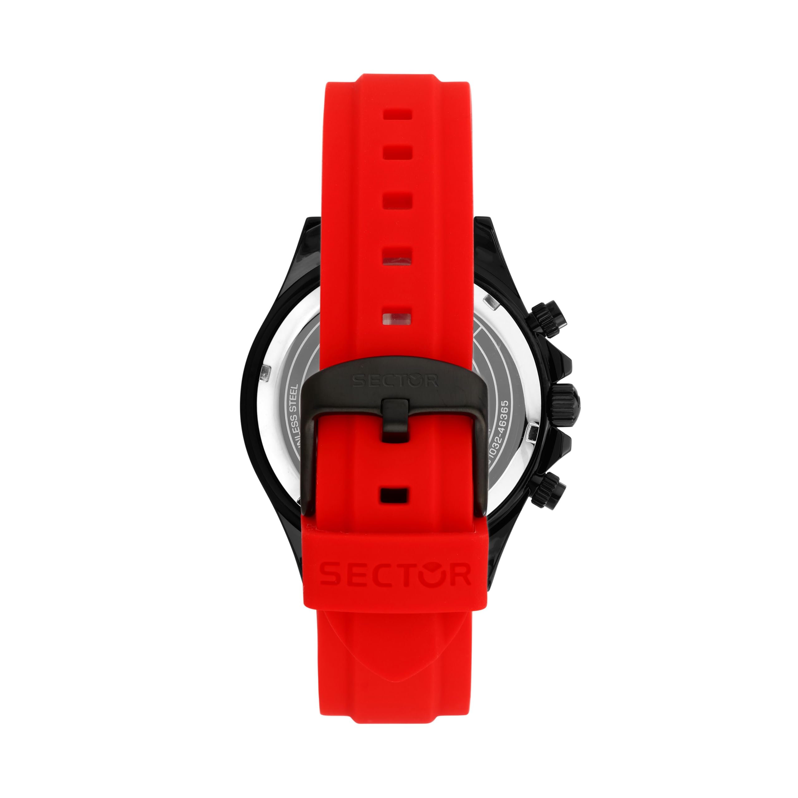 Sector No Limits Orologio Uomo, Cronografo, Analogico, 43 mm, Collezione 230, Cinturino in Silicone