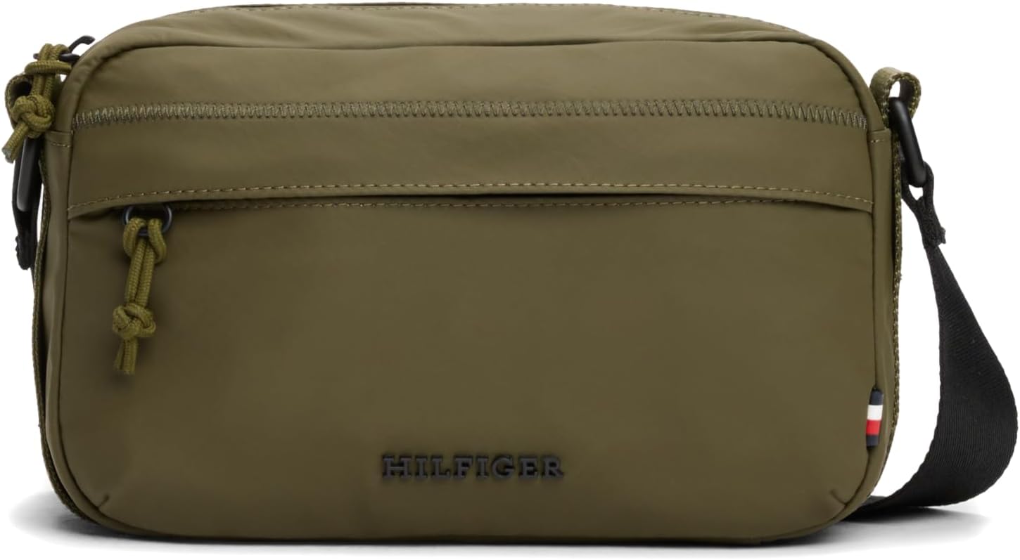 Tommy Hilfiger Men's Colour Small Messenger Bag With Adjustable Strap