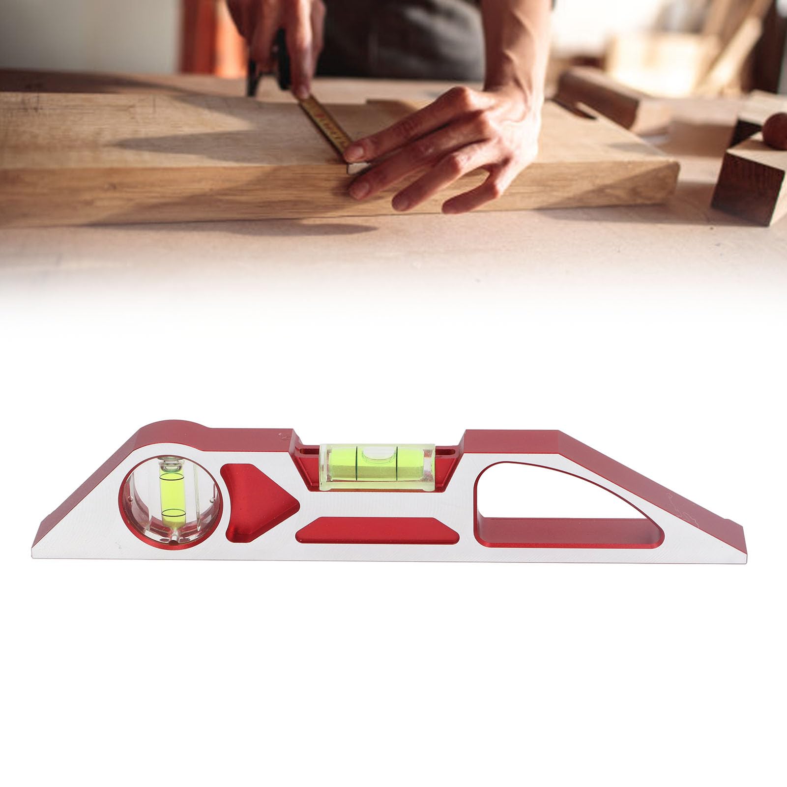 Niveau torpille, niveau à bulle de 90 à 180 degrés, niveleurs de construction, outil de nivellement haute précision, règle d'angle en alliage d'aluminium pour le travail du bois
