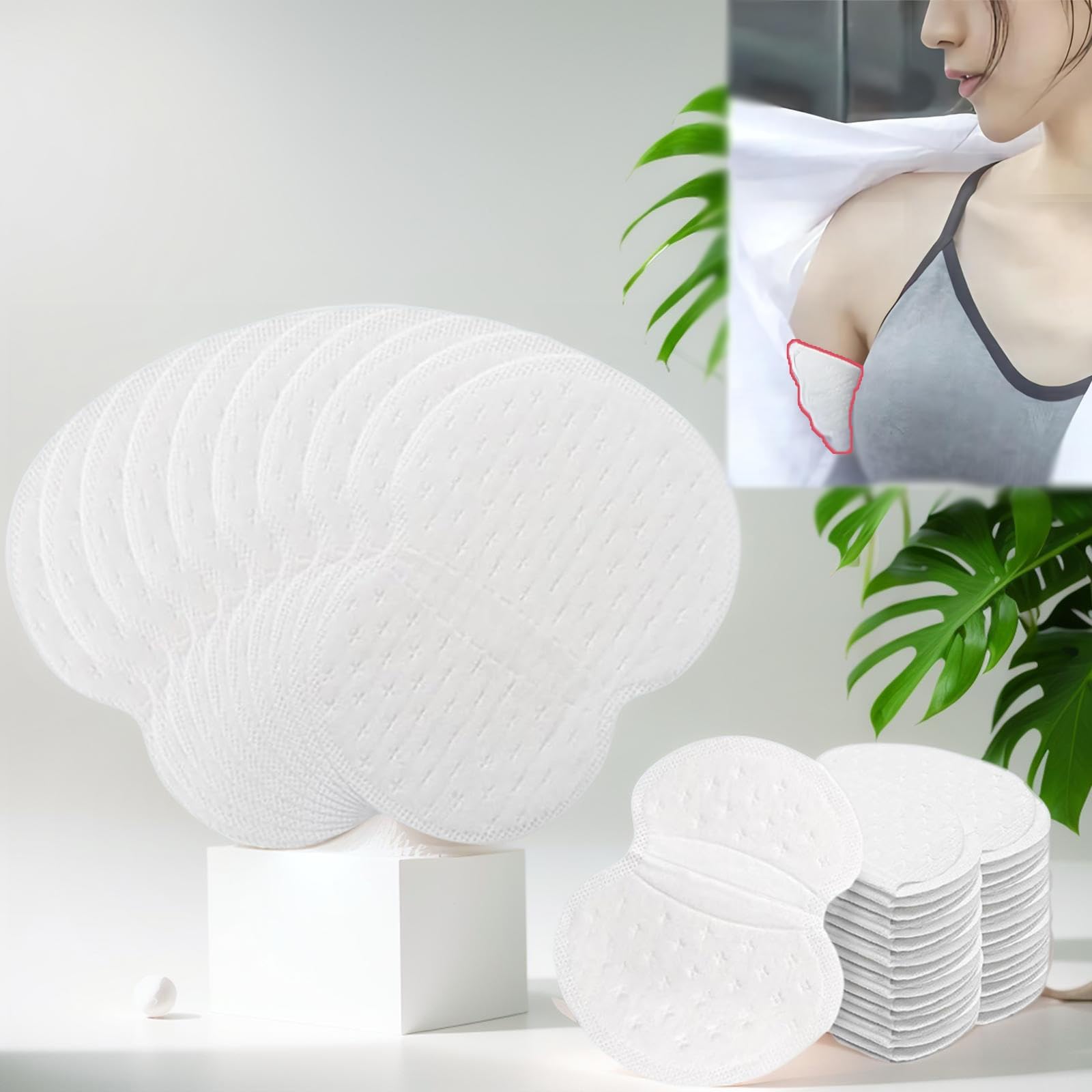 Amazon.com: 150 PCS Armpit Sweat Pads - Large Underarm Sweat Pads for ...