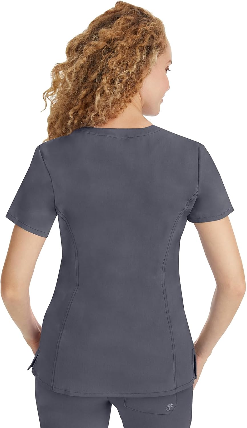 Healing Hands Scrub Set For Women with 5 Pockets, V-Neck Scrub Top 2278, and Taylor Pants 9095 with 2-Way Stretch Technology