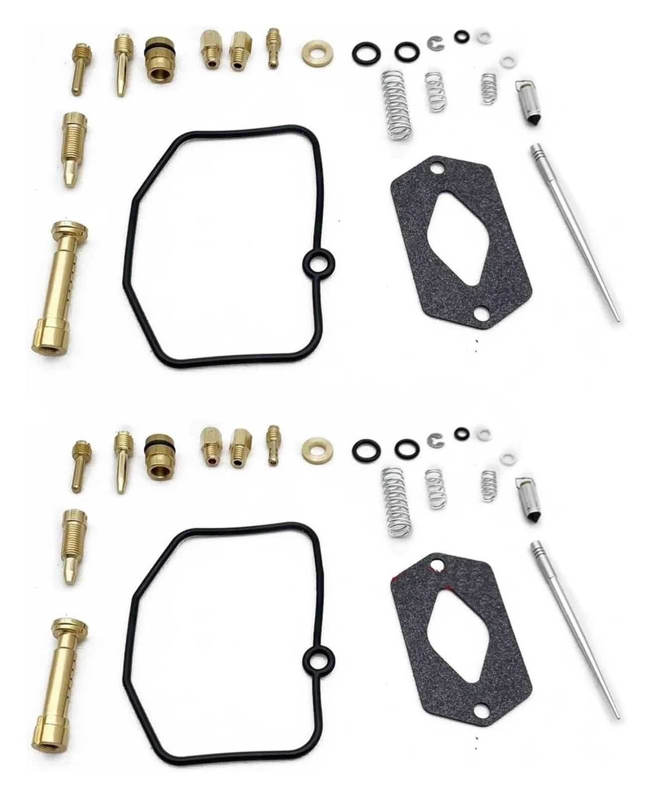 Für DT125R DT125X DT125 DT 125 125R 125X RX 1988-2007 Motorrad Motor Vergaser Reparatur Kit Schwimmende Nadel Sitz Dichtung Teile Motorrad Vergaser Reparatur Kit(2sets)