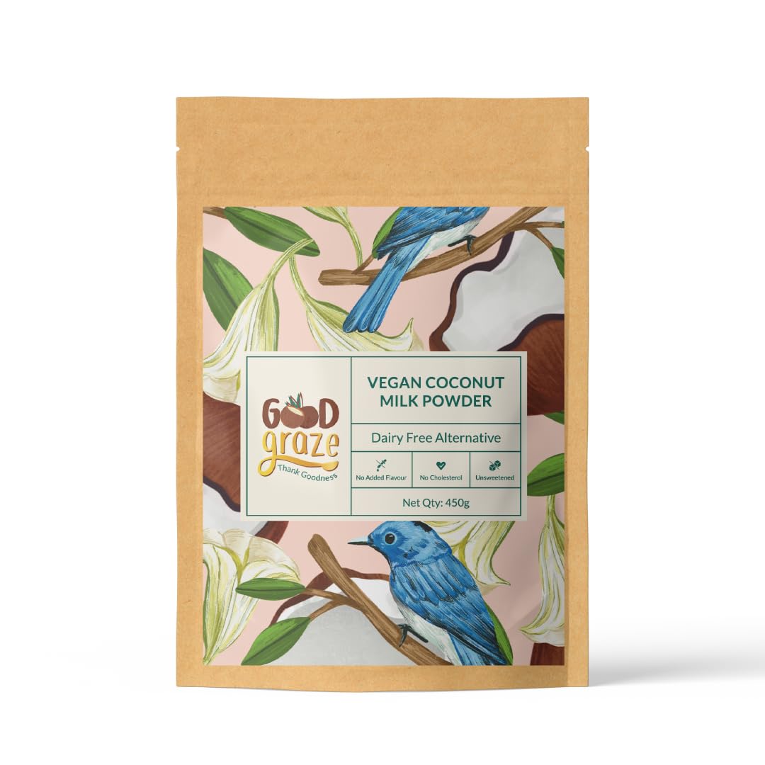 See full amazon price history chart for Good Graze Vegan Coconut Milk Powder | Pack of 1 - 450g | Easy to use | Dairy Free | Rich & Creamy Texture | No Added Flavour | Unsweetened | Plant Based | Vegan Friendly | Ideal for Cooking and Baking | Vegan Source of Protein Preservative Free Good Graze Vegan Coconut Milk Powder | Pack of 1 - 450g | Easy to use | Dairy Free | Rich & Creamy Texture | No Added Flavour | Unsweetened | Plant Based | Vegan Friendly | Ideal for Cooking and Baking | Vegan Source of Protein Preservative Free (B0CT54PMFJ) Amazon Price History, Amazon Price Tracker