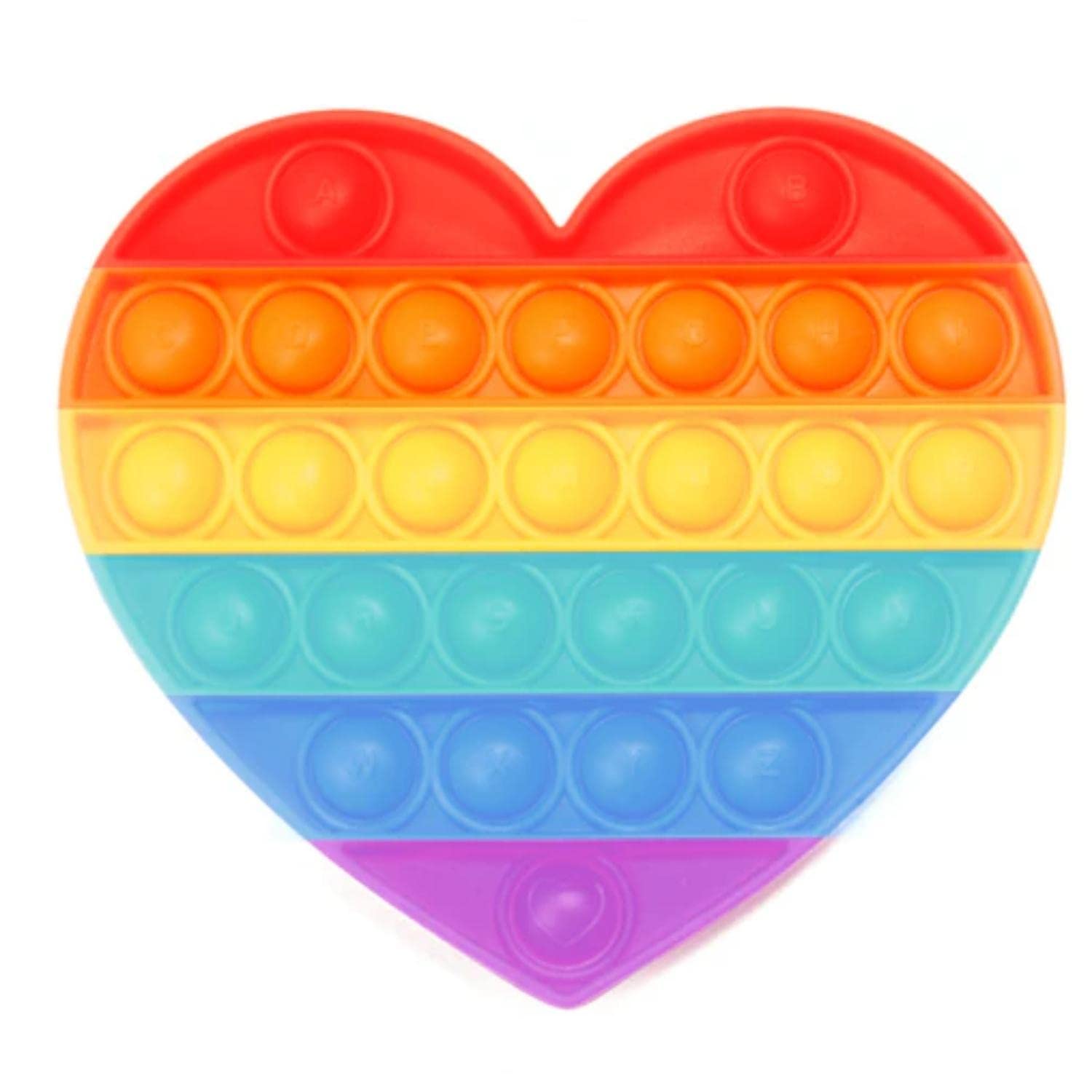 Kids Mandi 1 Piece Mix Rainbow Fidget Pop It, Pop Toys Pack, Push Bubble with Popping Sound, Different Fidget Sensory Squeeze Toys, Stress Reliever Tool - Color May Vary (B0B5KZXFTD) Amazon Price History, Amazon Price Tracker