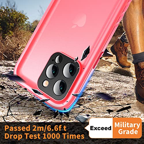 Cozycase for iPhone 14 Pro Max Waterproof Case Pink - Image 4