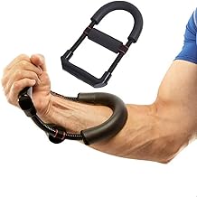 مقوي المعصم وتمرين اليد - معدات تمرين الساعد قابلة للتعديل لقوة القبضة وتدريب العضلات والتعافي من الإصابات- أداة لياقة بدنية للرجال والنساء