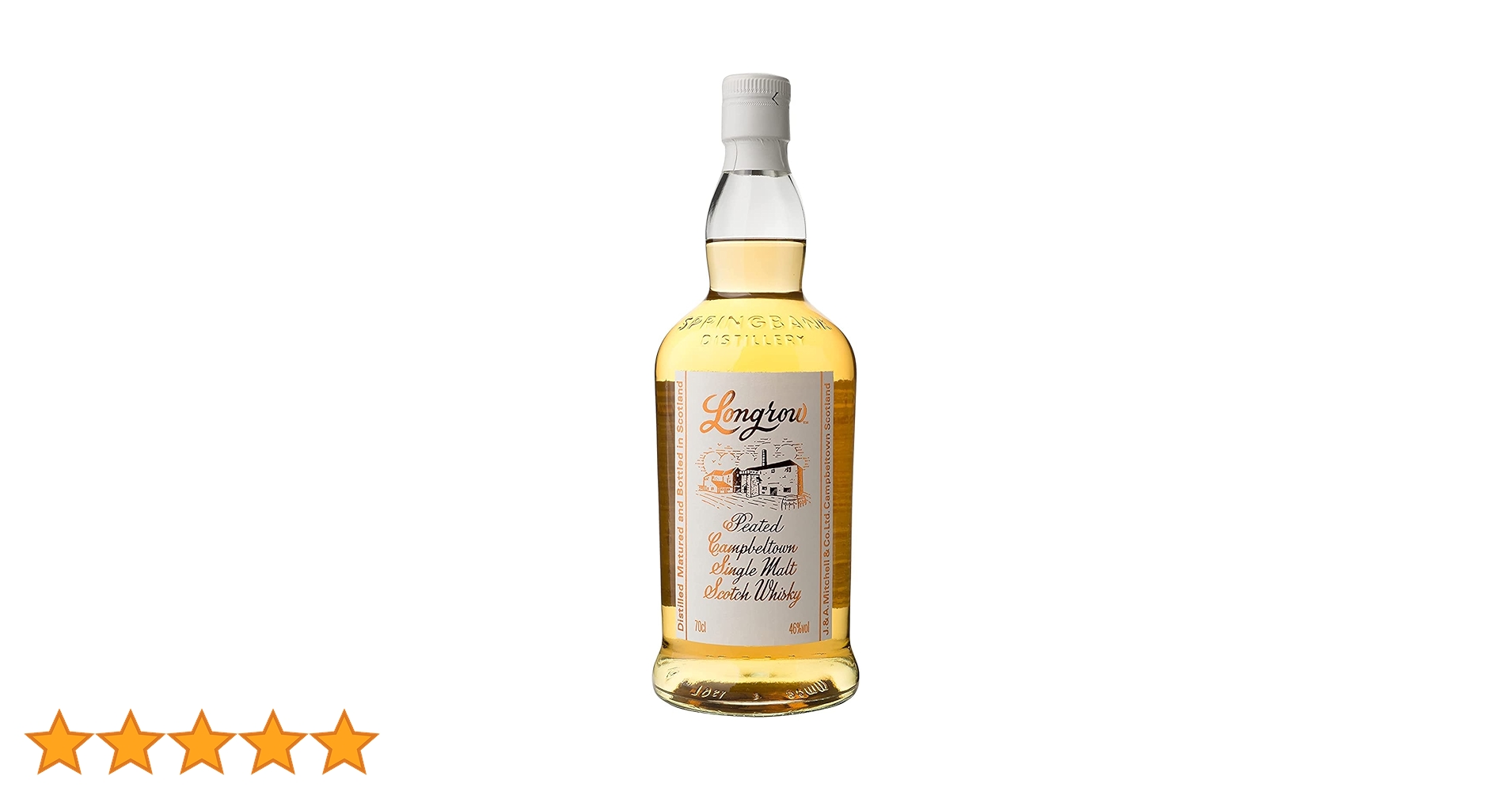 Amazon.co.jp: ロングロウ ピーテッド 46度 700ml □スプリング