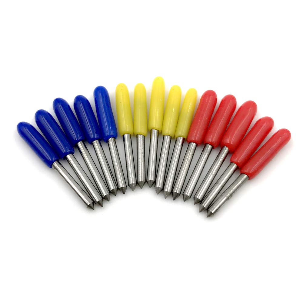 15pc 30/45/60 Degrees Mimaki Cutting Plotter Vinyl Cutter Blades