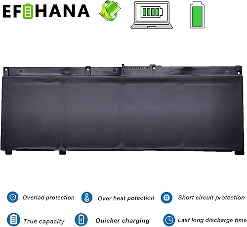 Miniatura 3 de SR04XL SR03XL - Batería para laptop HP Omen 15-CE0XX 15-DC0XX Series 15-CE009LA 15-CE015DX 15-DC0003LA 15-DC0051NR Pavilion 15-CB0XX 15-CX0XX