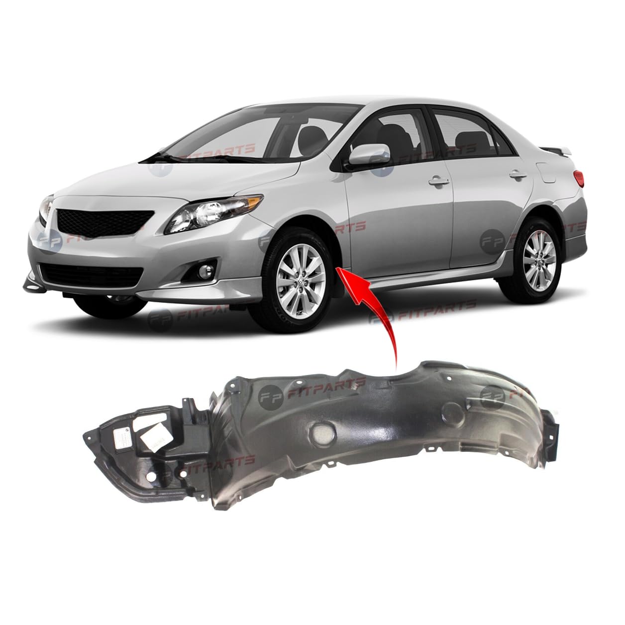 FitParts Compatible With Front Left Driver Side Fender