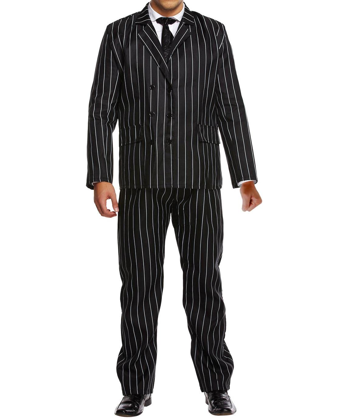 Buy DigitalSpot Mens Mob Boss Pinstripe Suit Gangster Costume Adults
