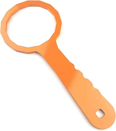 Miniatura 4 de Turbo Diesel 5.9L 6.7L Cummins Llave de filtro de aceite para Dodge Ram 05083285AA MO285 Recubrimiento en polvo naranja