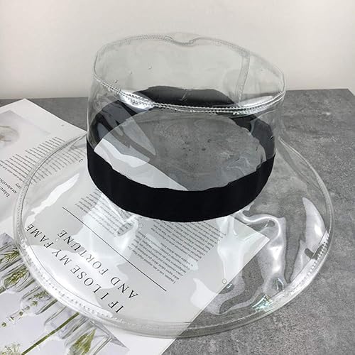 Miniatura 5 de Adorainbow 1 sombrero de verano para mujer, sombrero de playa para exteriores, sombrero de disfraz, sombrero de cubo plegable, gorra de Fedora