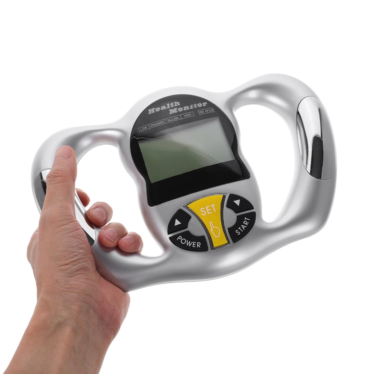 Healvian Medidor de porcentaje de grasa portátil Bmi Monitor portátil para salud y fitness