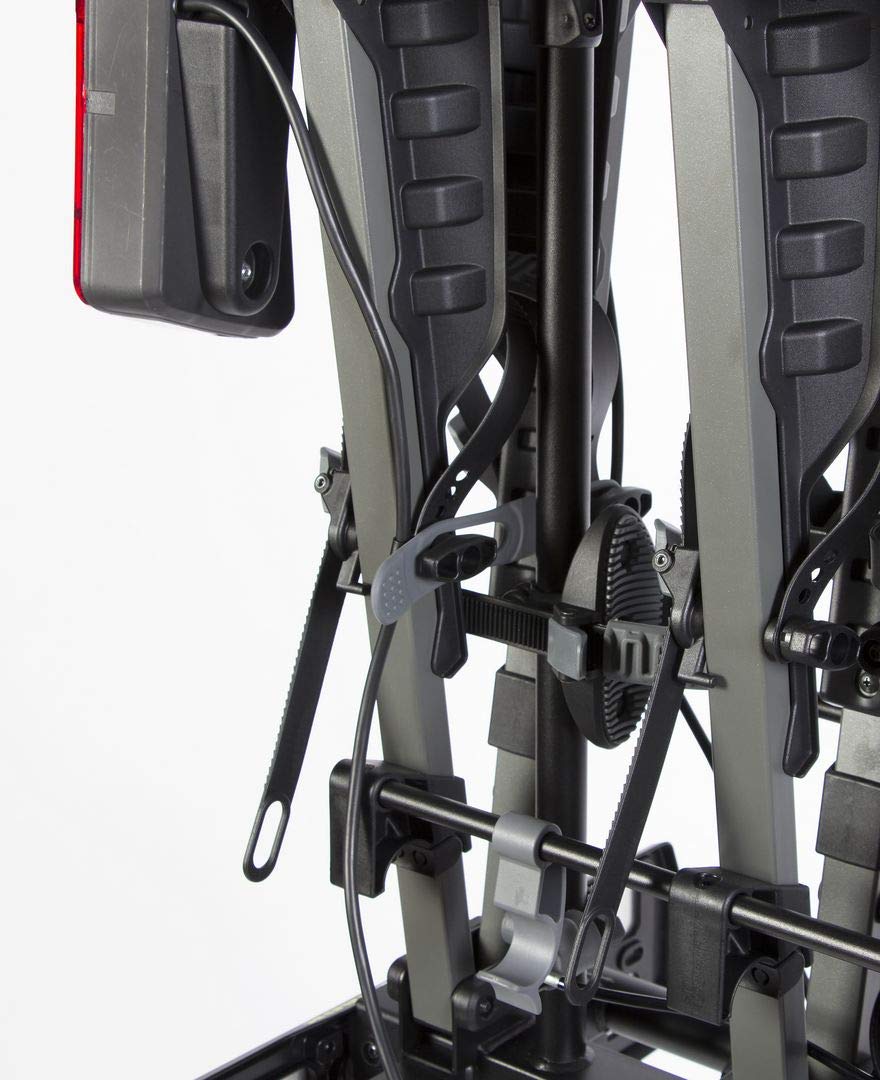 Buzzrack - Eazzy 4 - Porte-vélo Pliable sur attelage - 4 vélos