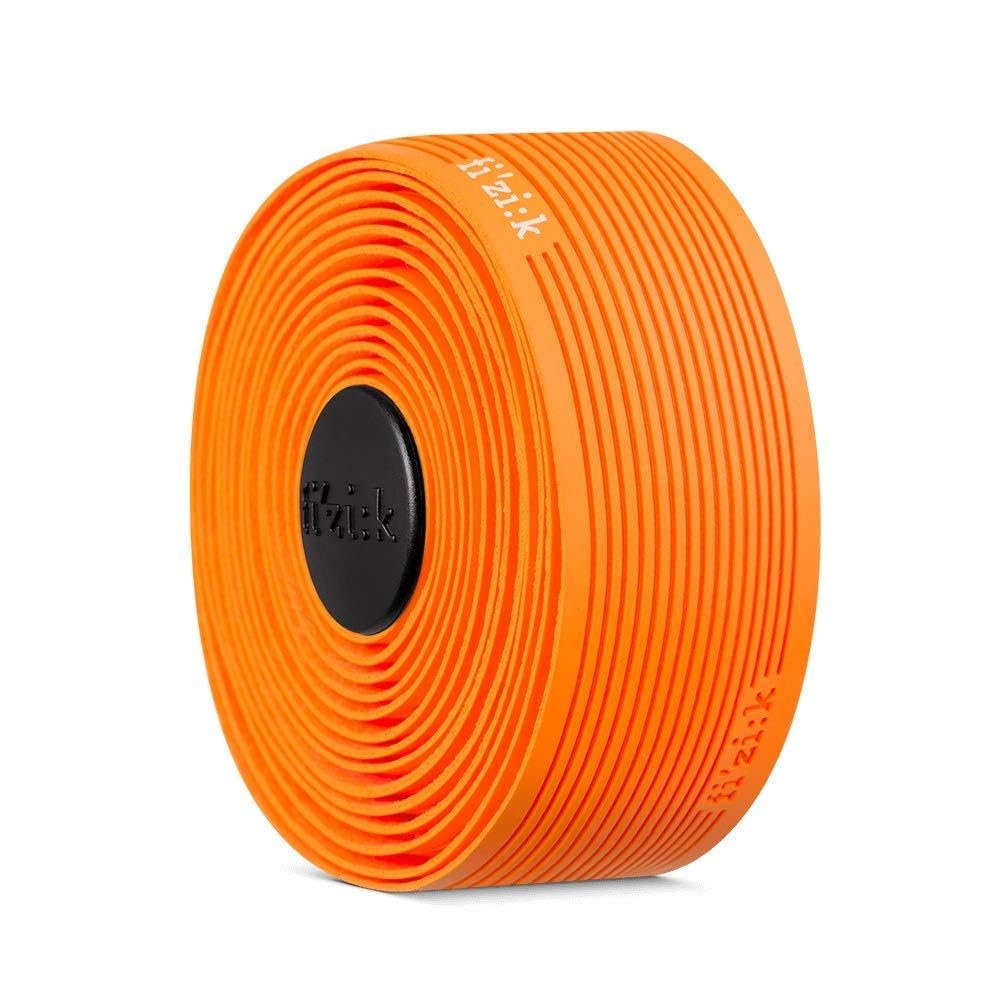Fizik Vento Microtex Tacky,Road Cycling Racing bar Tape, Orange-Fluo, 2mm