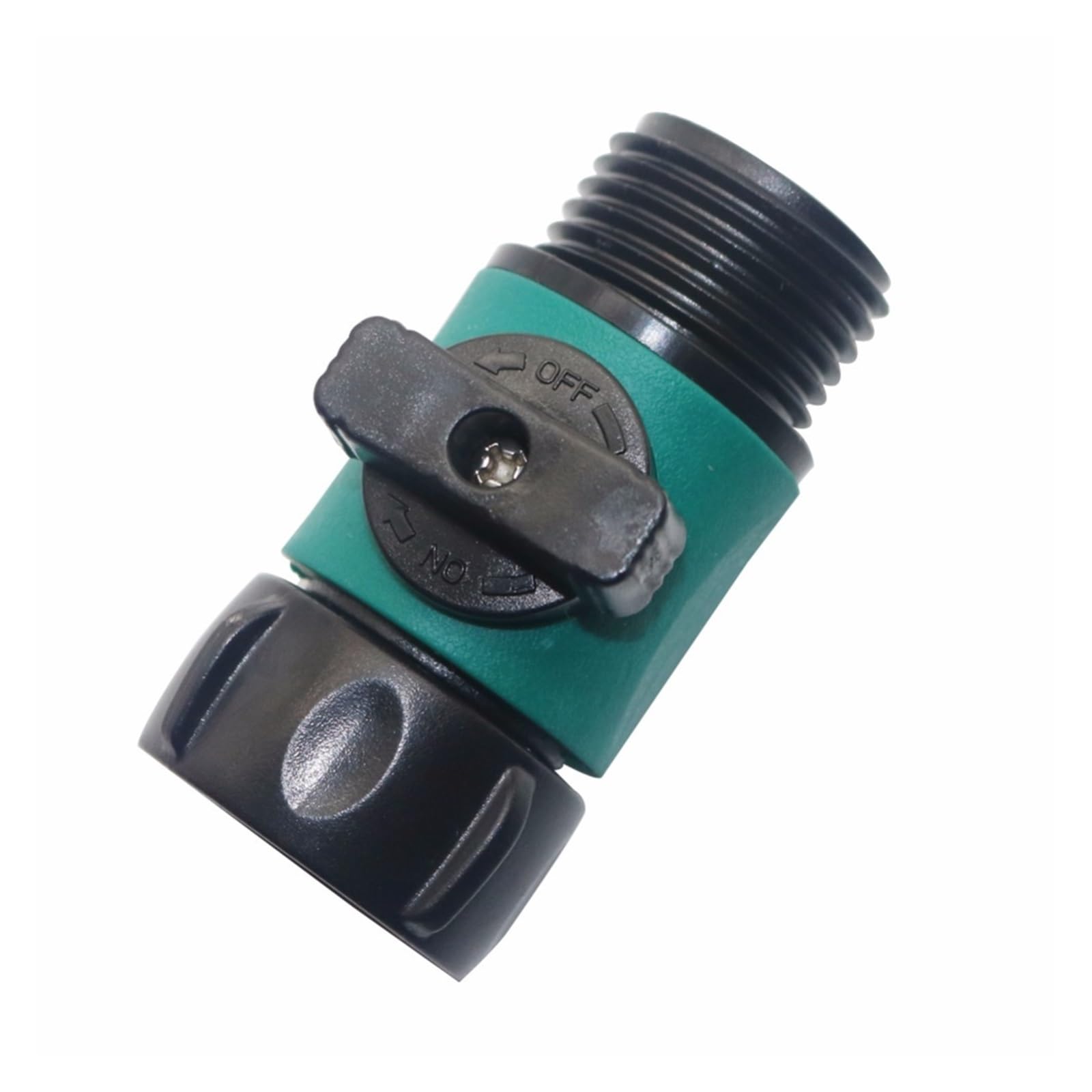 Connecteur 3/4" de robinet de jardin avec adaptateur de valve à 2 voies en lot de 5 pièces