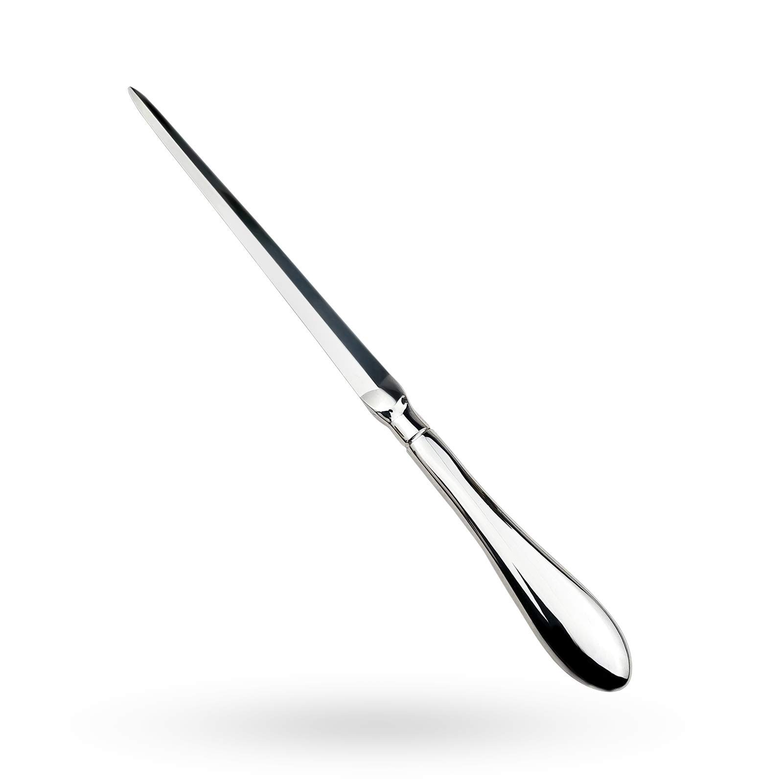 Sunnysam Silvery Letter Opener, Envelope Opener Knife, Metal Paper Cutting Knife, 9 Inches