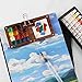 Mini Travel Watercolor Paint Set Portable Watercolor Kit watercolor set for Artists and Beginners