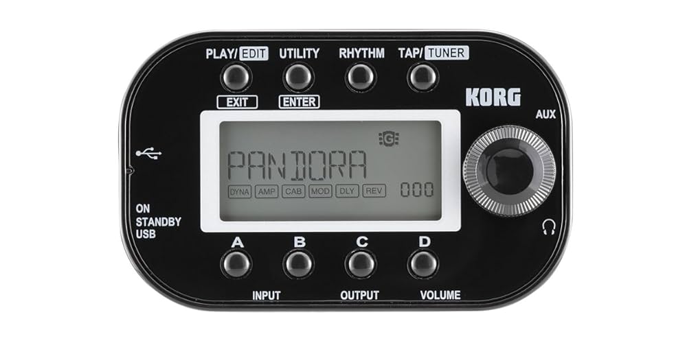 ギター KORG PANDORA MINI Korg Pandora Mini PXMINI Guitar Multi-Effects Processor