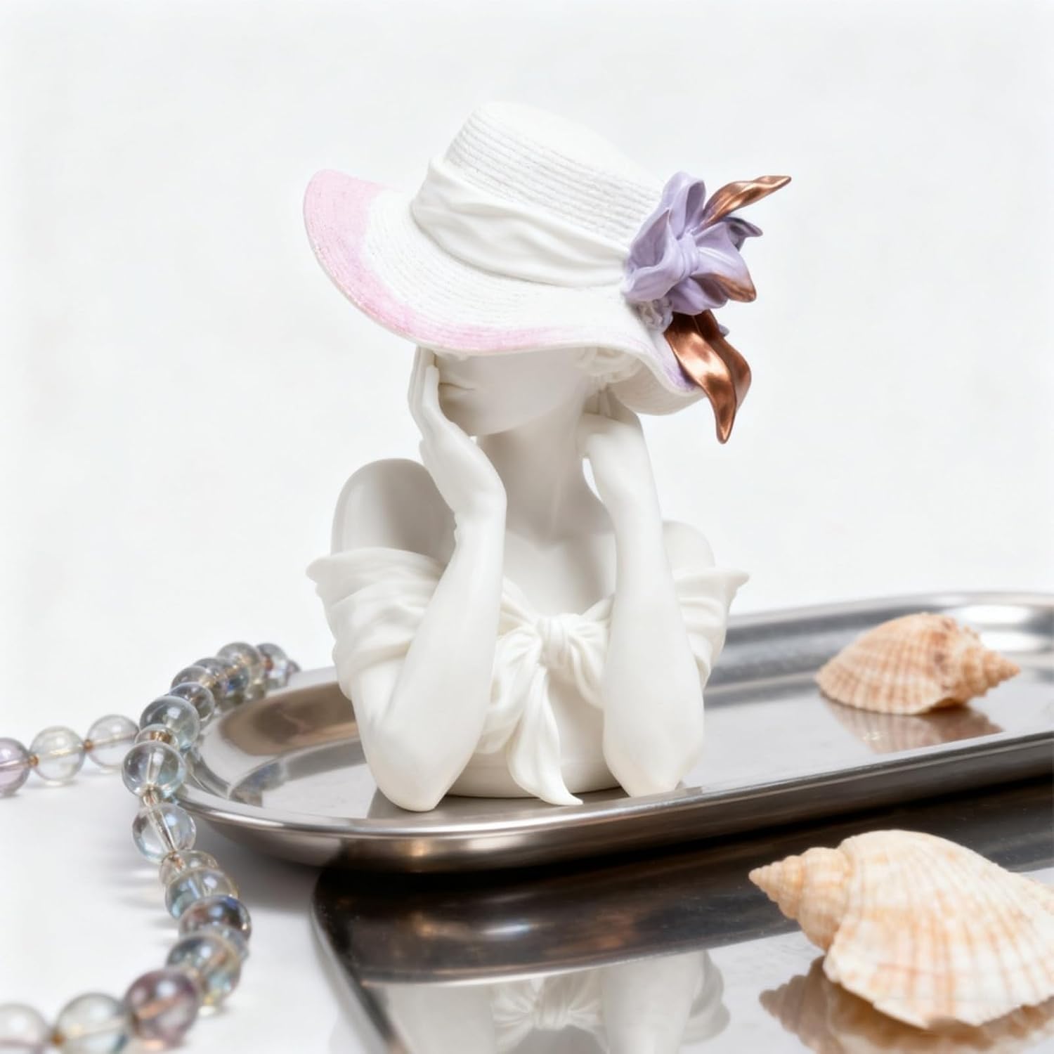 Elegant Goddess Silicone Resin Mold, 3D Female Figure Resin Mould