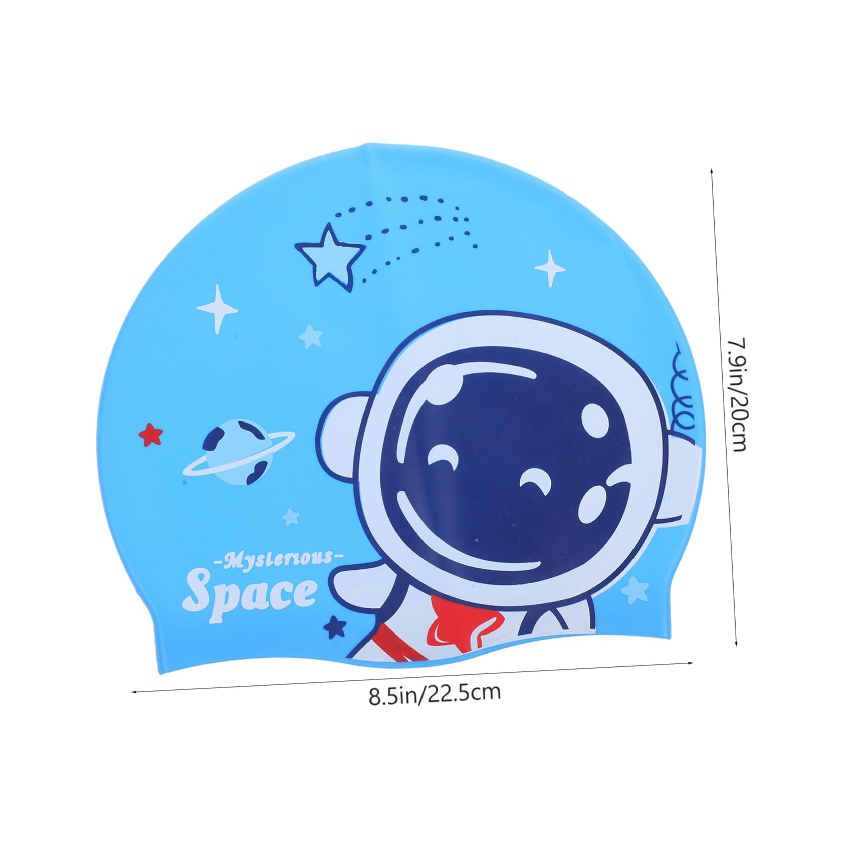 3pièces Bonnet De Bain Silicone pour Garçon Fille Casquette De Natation Cartoon pour Et Étanche Et Souple pour Leçons De Natation Bain