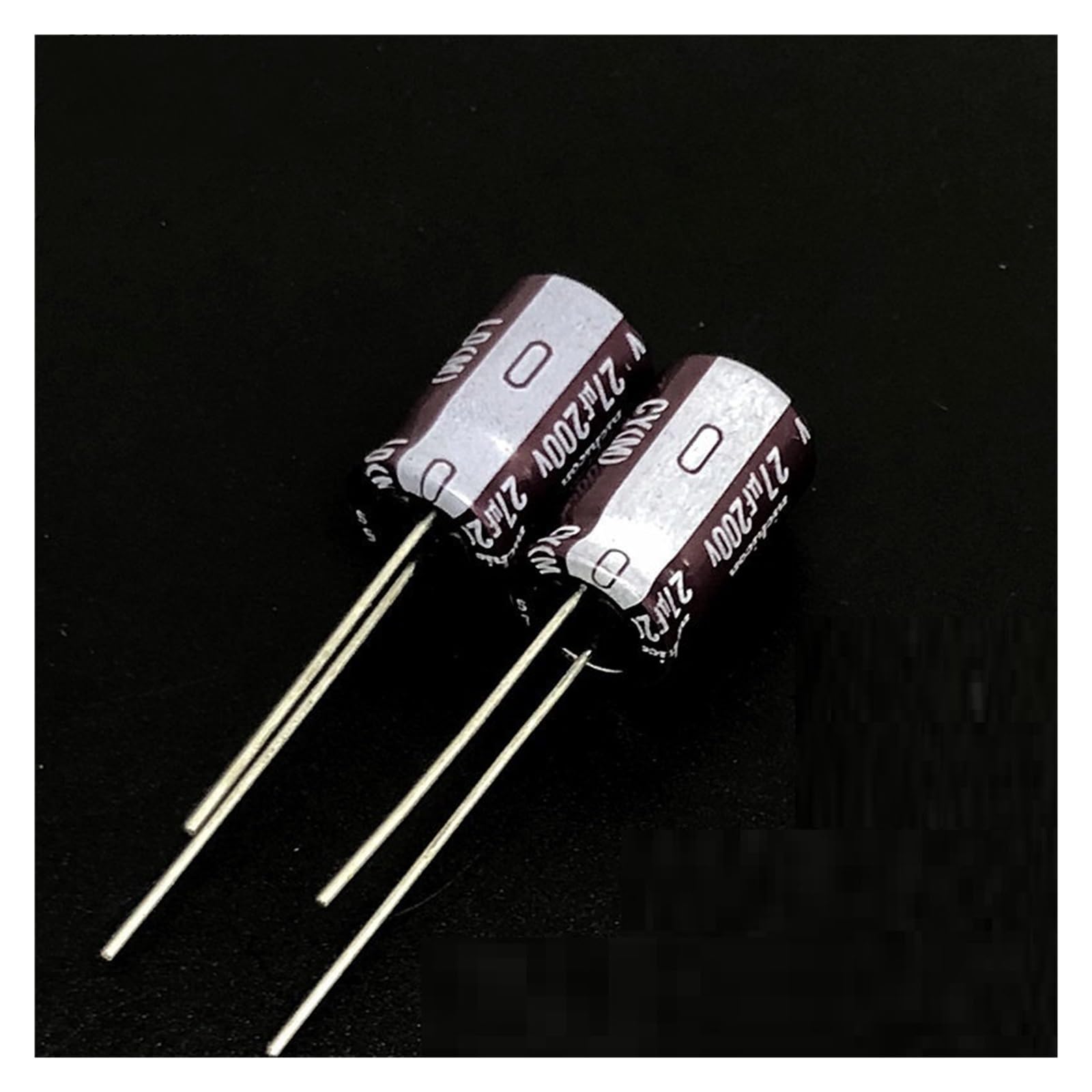 Amazon.co.jp: 10個 27uF 200Vシリーズ 10x16mm 高リップル電流 長寿命 200V27uF アルミ電解コンデンサ :  産業・研究開発用品