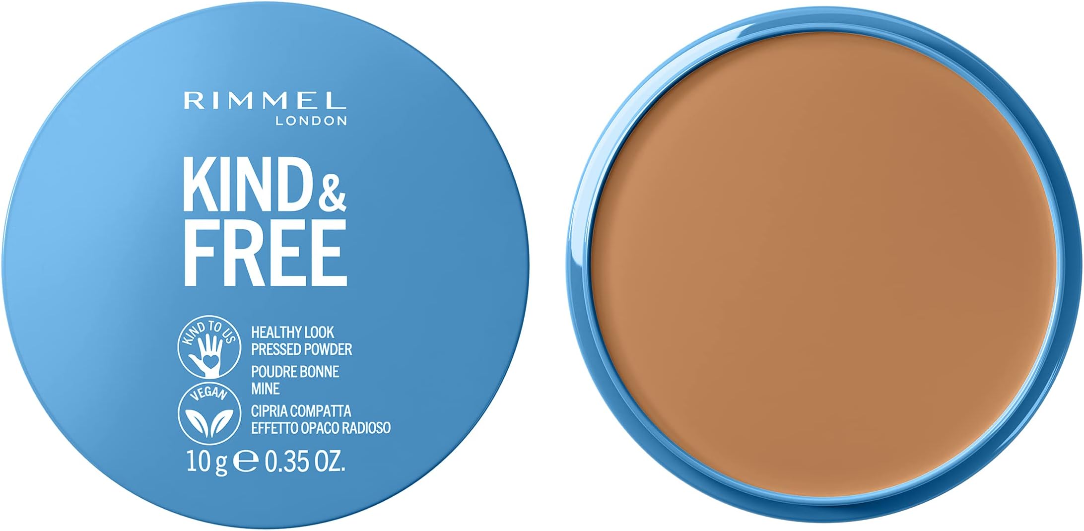 Kind + Free Natural Finish Pressed Powder, Tan 040