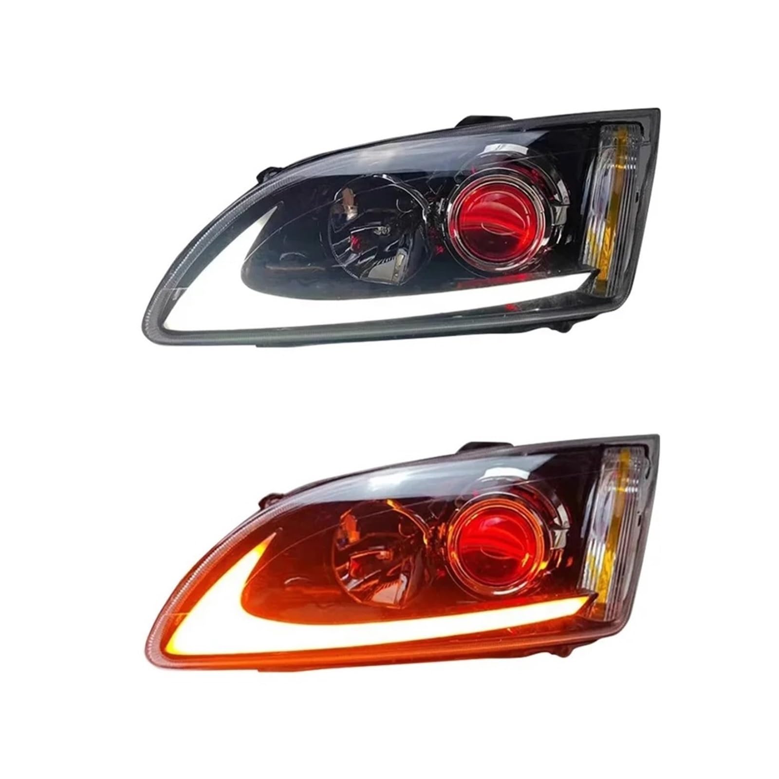 Gruppo Ottico Anteriore per Focus 2005-2008 FT Luci per Auto Proiettore Faro Luce Diurna Accessori automobilistici
