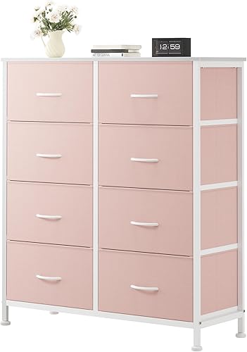 Miniatura 20 de OLIXIS Organizadores de almacenamiento de 9 cajones, organizadores de armario y almacenamiento para ropa, cajón de almacenamiento de tela para sala