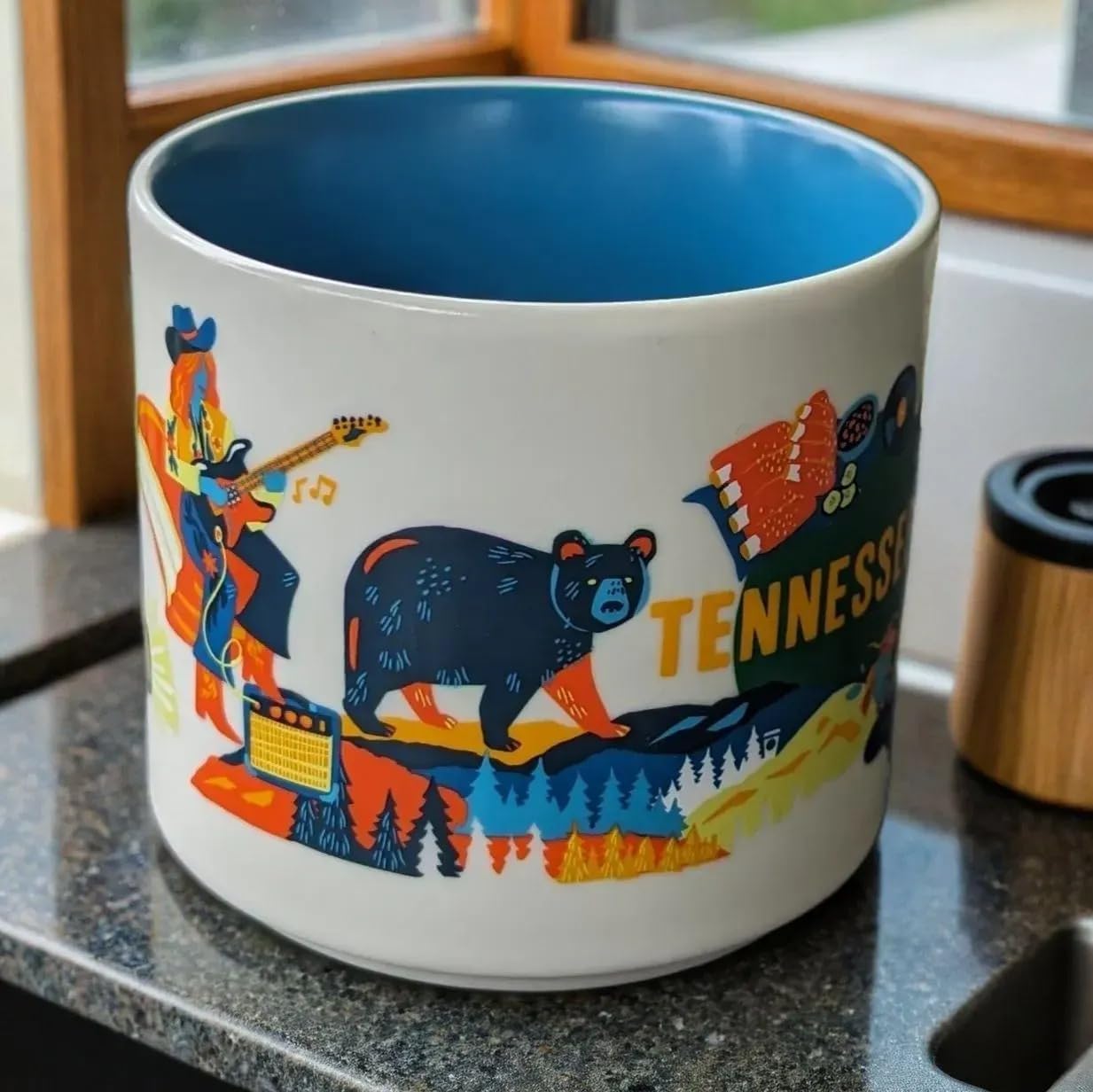 Starbucks Discovery Series Tennessee State Mug (14oz), Large, Green