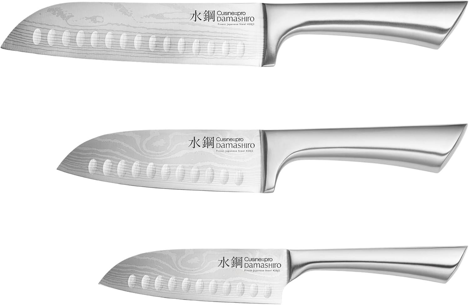 CUISINE::PRO® Damashiro® Santoku Knife (3 Piece Set)