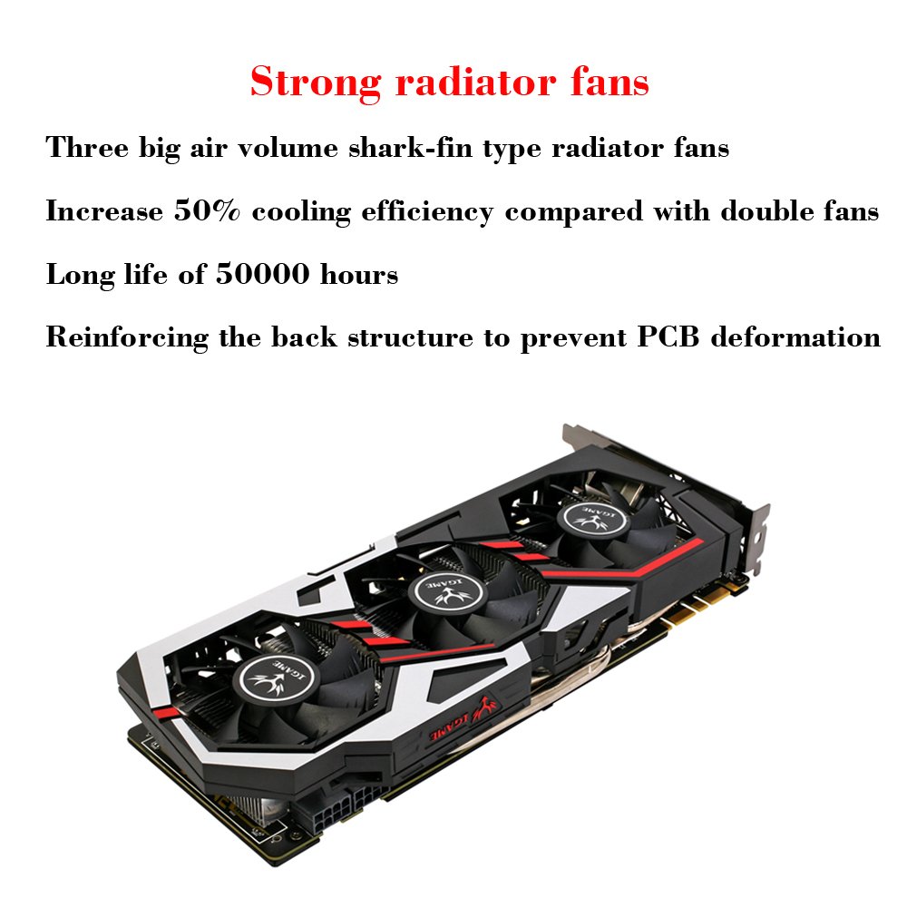 iGame GeForce GTX グラフィックボード Amazon | カラフルなNvidia Geforce GTX iGame 1080 GPU 8 GB 256bit