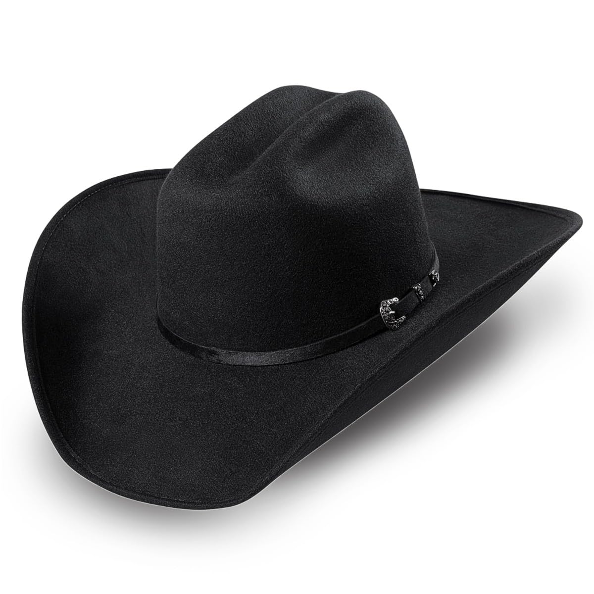 STARS & STRIPES Westernhut »Jasper« – Klassischer Cowboyhut in Schwarz, formstabil & wasserabweisend