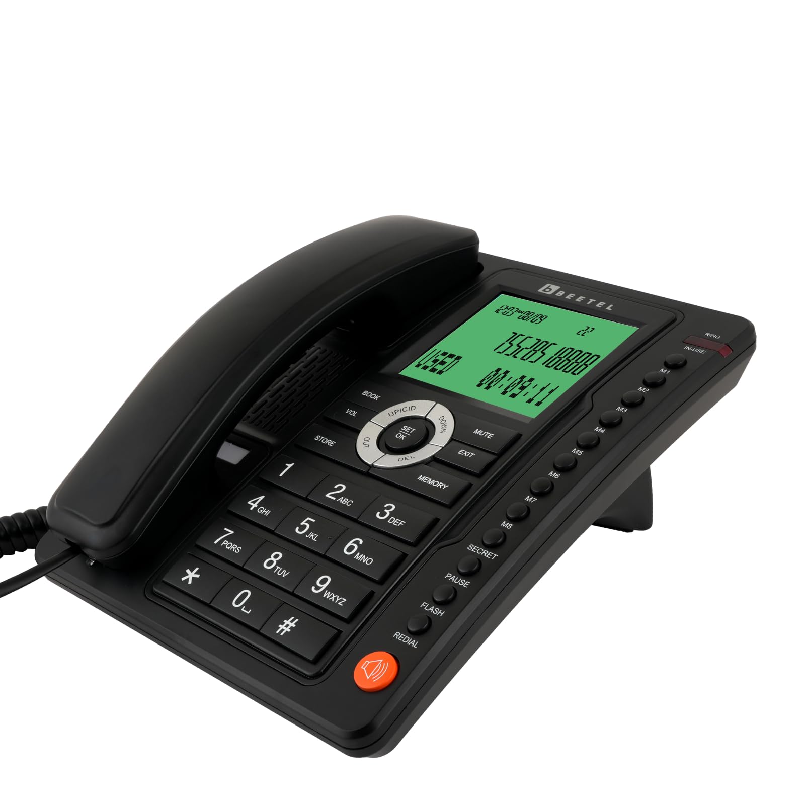 Beetel M64N Caller ID Landline Phone - Black -7 Beetel M64N Caller ID Landline Phone - Black -7