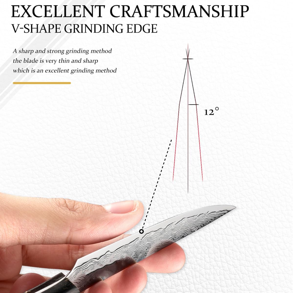 Damascus Steak Knives Set of 4,10Cr15CoMov Premium 67 Layer Damascus Steel Restaurant Kitchen Beef Cutter Set Steak Knife,Non Serrated Steak Knives,Razor-Sharp Dinner Knives