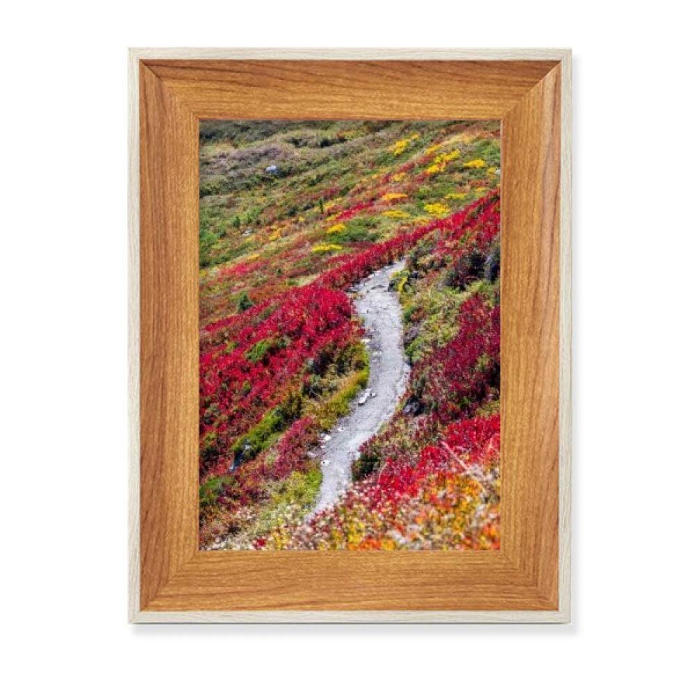 Cadre de photo en bois pour rompre la monotonie du bureau