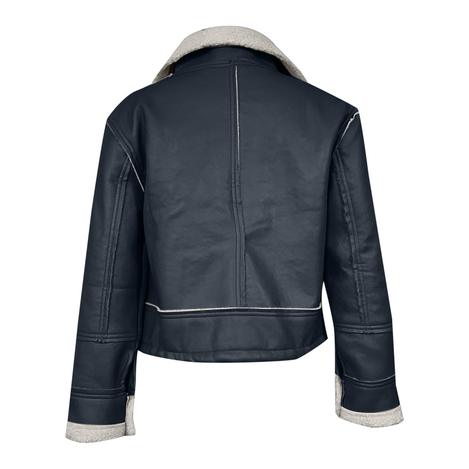 Chaqueta de Mujer Otoño Invierno Abrigo Largo Moda Casual Elegante Manga Larga Exterior Ligero Cálido Confort