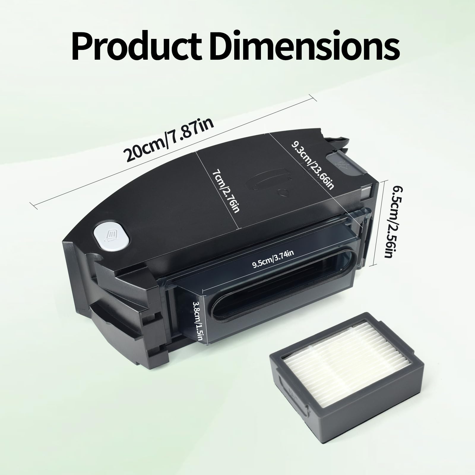 Amazon | ZLiT IRobot用ダストビンボックス Hepaフィルター収集ダスト