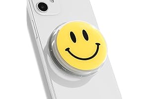 Yellow Smile Face MagSafe Compatible Phone Stand