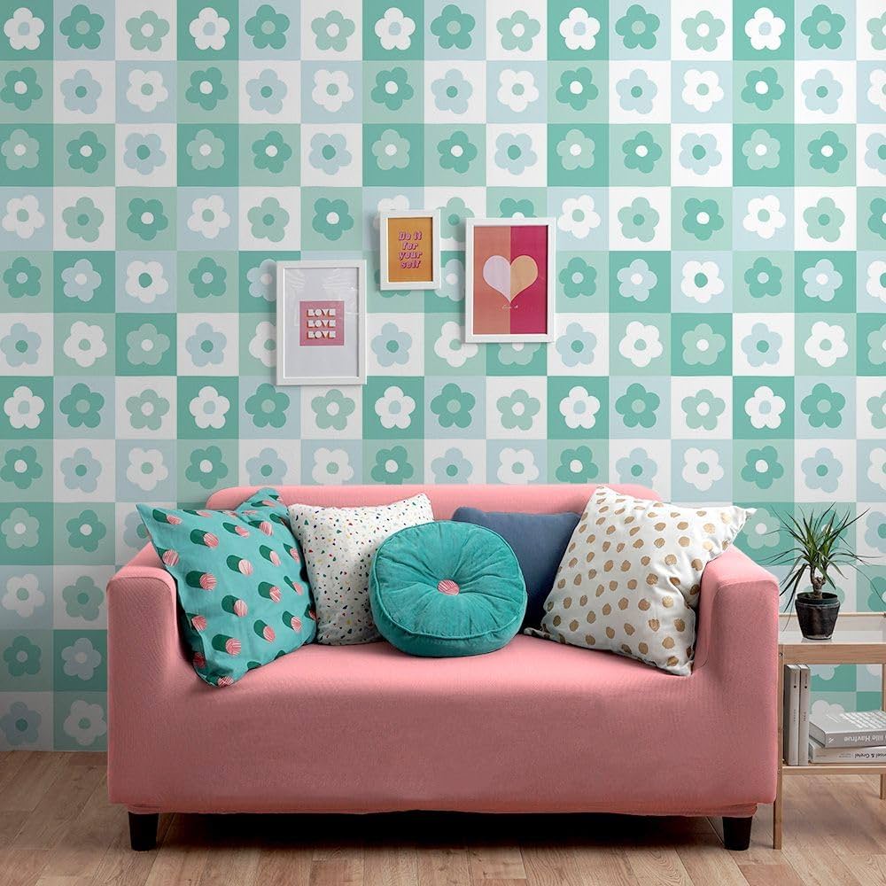 Amazon | 壁紙屋本舗 壁紙 クロス 質感 色味チェック 可愛い 花