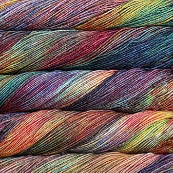 Malabrigo Arroyo 886 Diana Multicolor Sport Weight Yarn