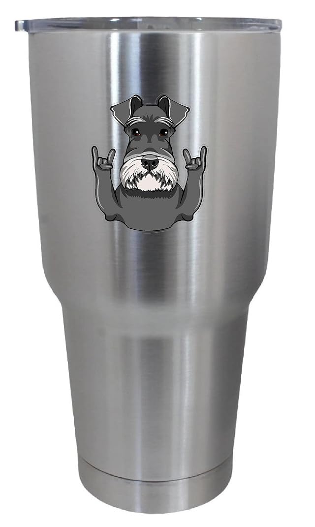 Epic Designs Cups drinkware tumbler STICKER - Schnauzer decal decoration