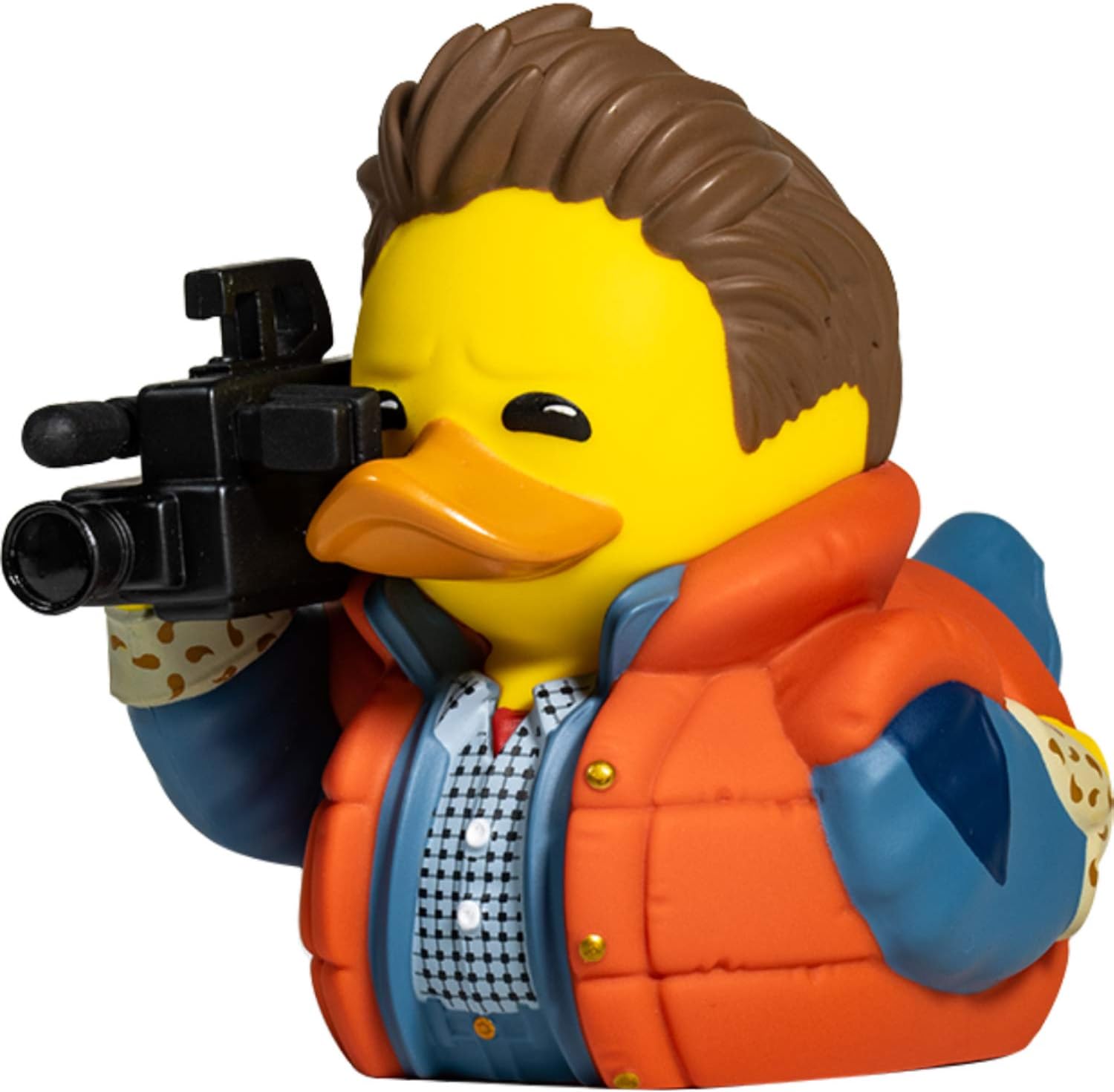 First Edition: Back to The Future - Marty McFly Cosplaying Rubber Duck Vinyl Figure