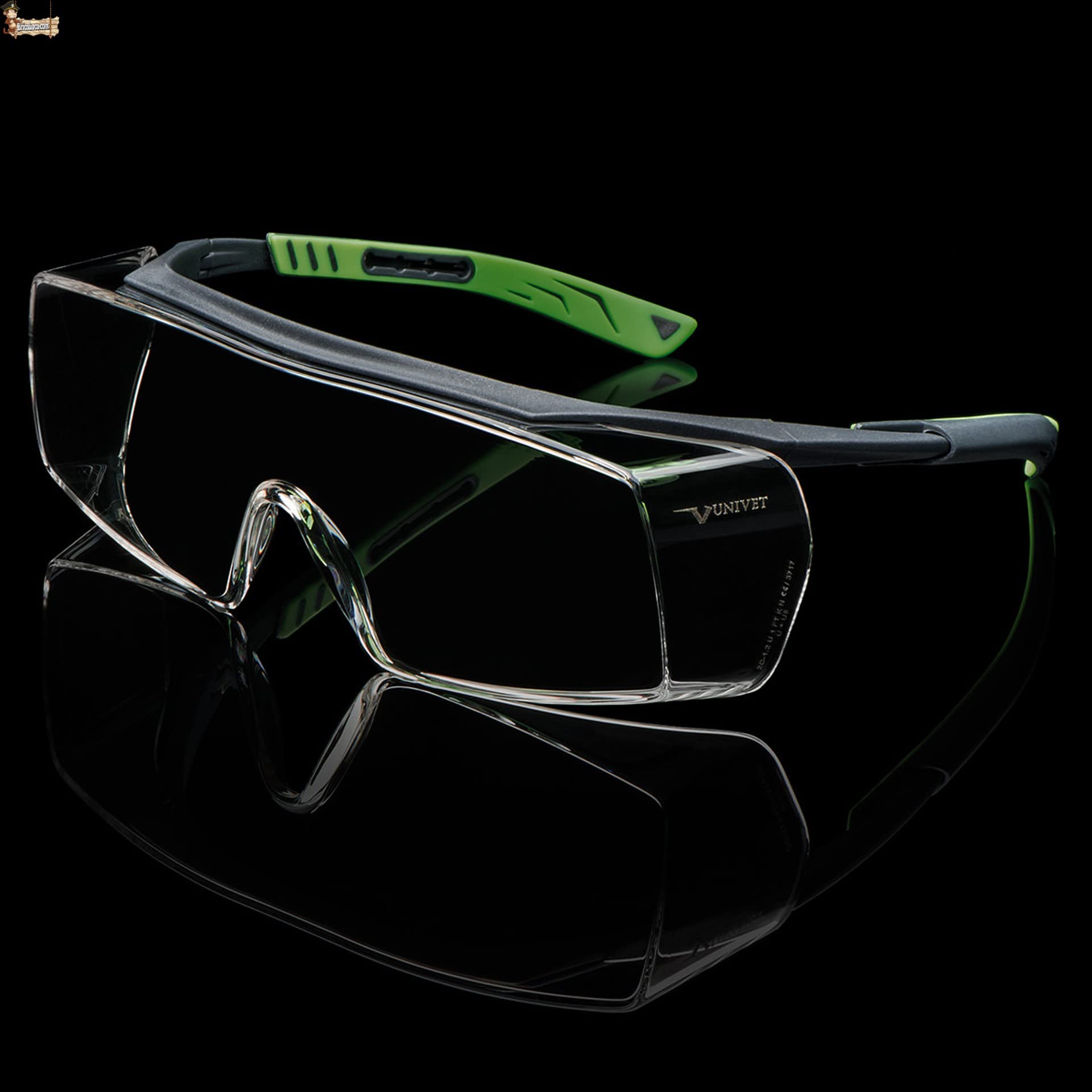 BricoLoco.com Okulary ochronne do pracy. Ochronne osłony ochronne do okularów stopniowanych, przeciwdziałające zarysowaniom i przeciw zarysowaniom