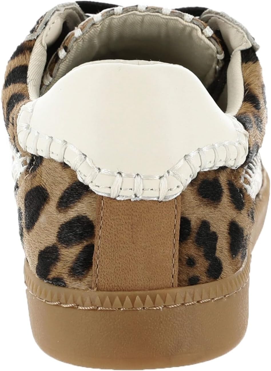 Dolce Vita Women's Notice Stitch Sneaker, DK Leopard Calf Hair, 7.5 - Image 6